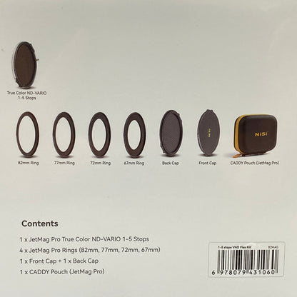 NiSi JetMag Pro 1-5 Stops VND Flex Kit | 82MAG | NOVO
