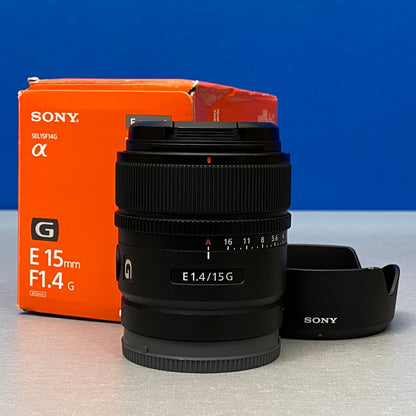 Sony E 15mm f/1.4G