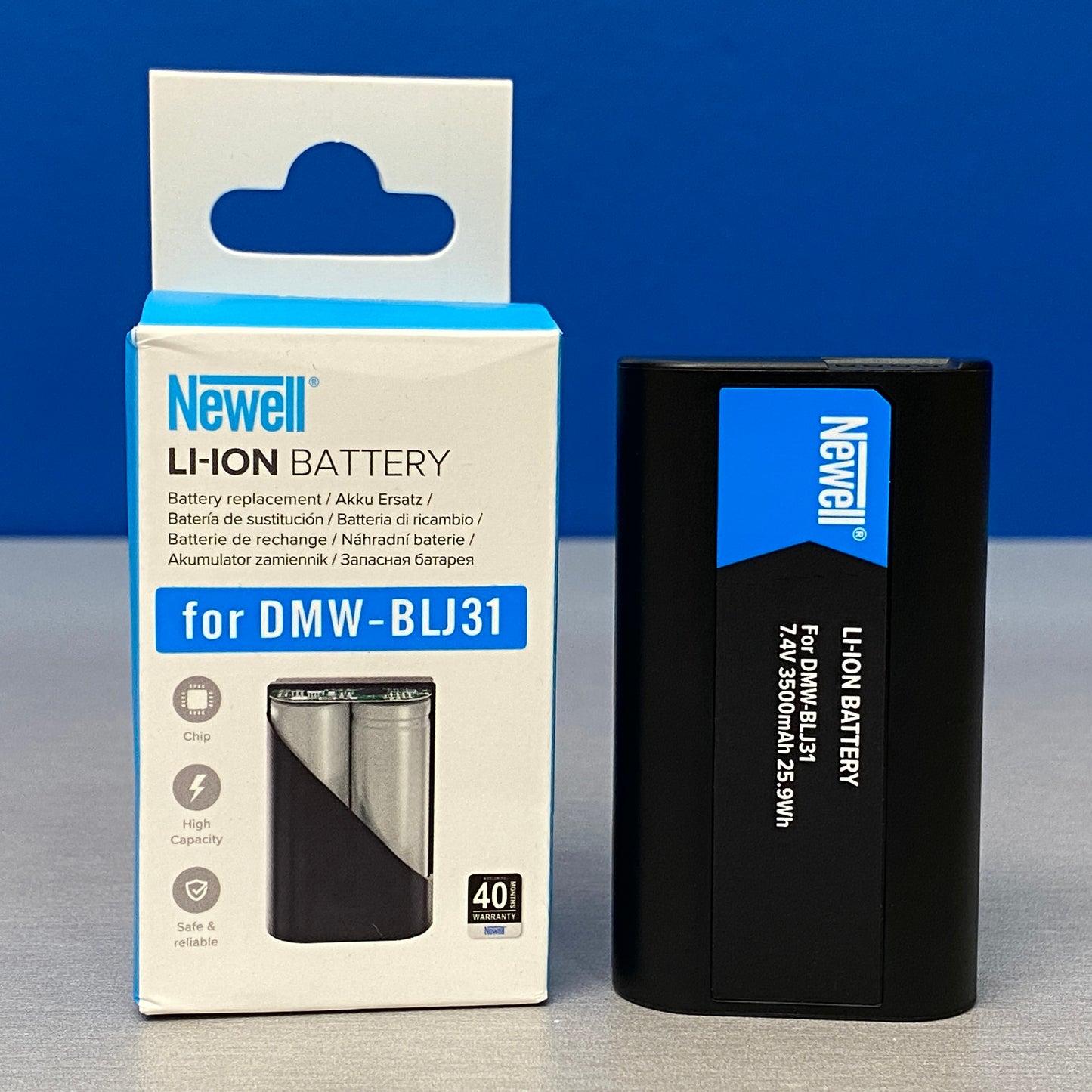 Bateria Newell - Panasonic DMW-BLJ31 (Lumix S1/ S1R/ S1H) - NOVA