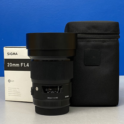 Sigma ART 20mm f/1.4 DG HSM | Canon