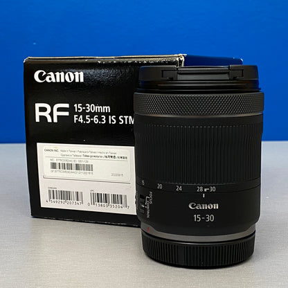 Canon RF 15-30mm f/4.5-6.3 IS STM