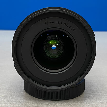 Sigma 15mm f/1.4 DC Contemporary | NOVA