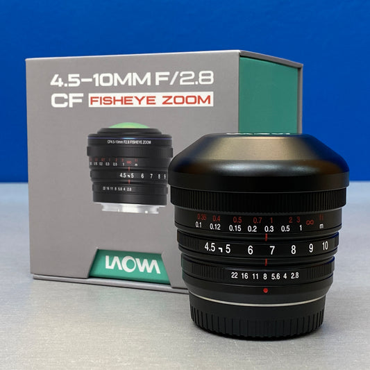 Laowa 4.5-10mm f/2.8 CF Fisheye | Fujifilm | NOVA