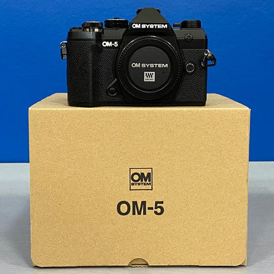 OM System OM-5 (Corpo) - 20.4MP - NOVA