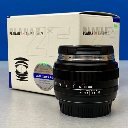 Carl Zeiss Planar 50mm f/1.4 ZE T* | Canon