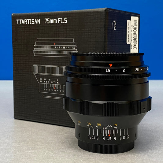 TTArtisan 75mm f/1.5 | Swirly Bokeh | M42