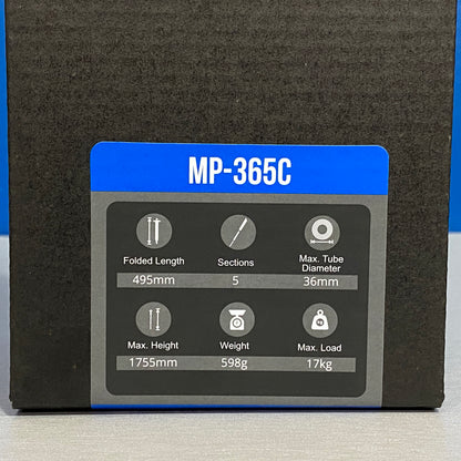 Monopé de Carbono - Leofoto MP-365C (5-Section) - NOVO