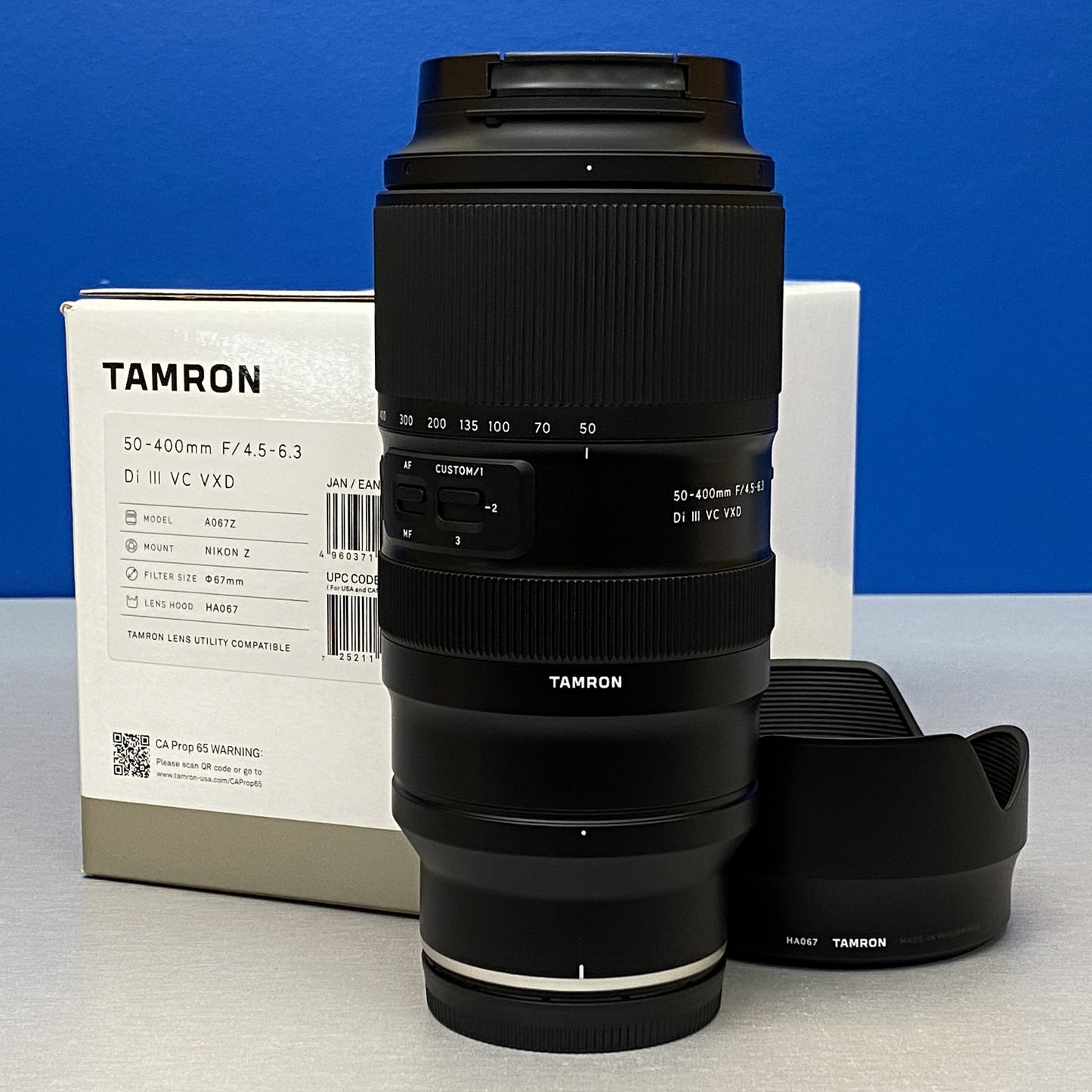 Tamron 50-400mm f/4.5-6.3 Di III VC VXD | Nikon Z