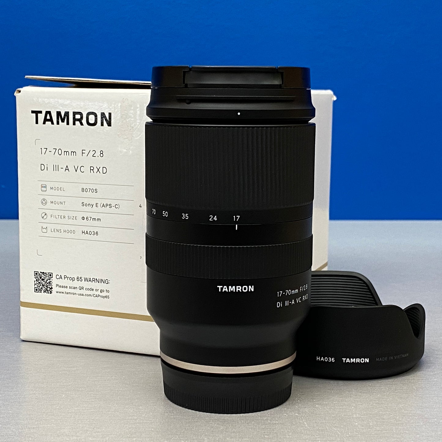 Tamron 17-70mm f/2.8 Di III-A VC RXD | Sony E-Mount