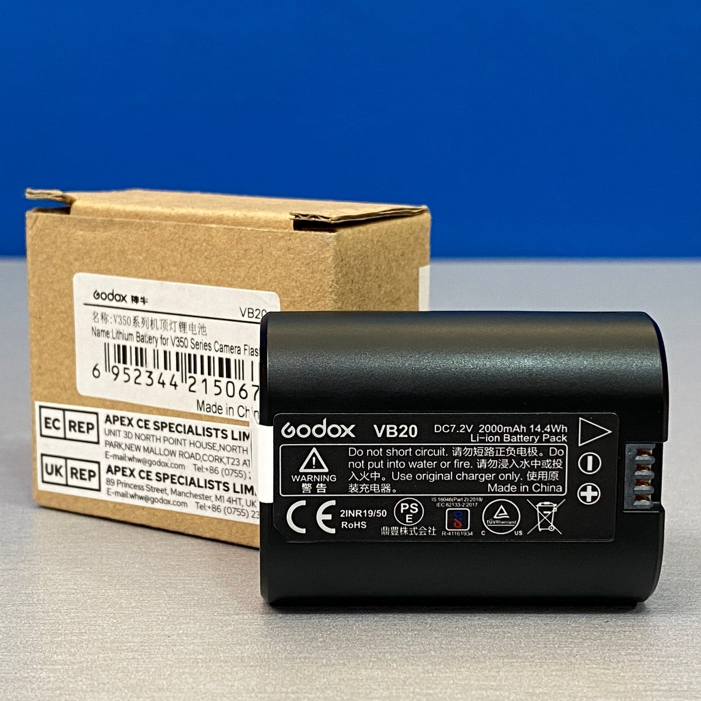 Bateria Godox VB20 (NOVA)