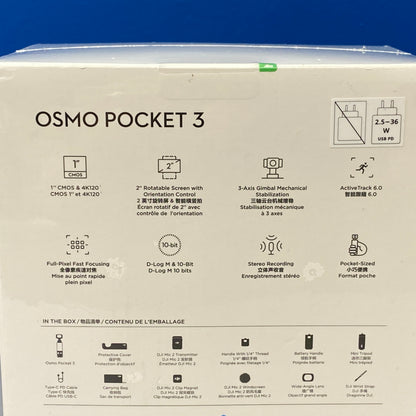 DJI Osmo Pocket 3 Creator Combo (NOVO)