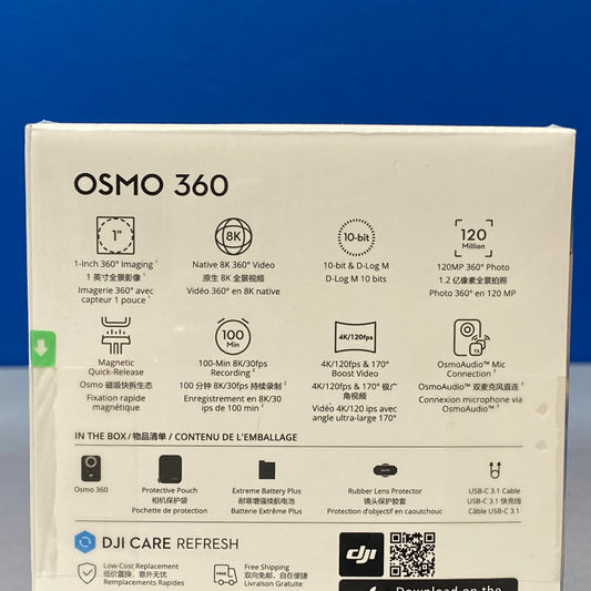 DJI Osmo 360 | Standard Combo | NOVO
