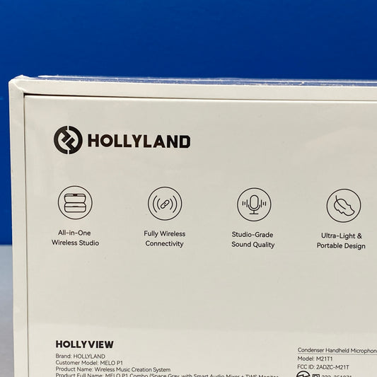 Hollyland Melo P1 | Wireless Music Creator System Combo | NOVO