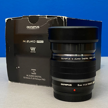 Olympus M.Zuiko ED 8mm f/1.8 Fisheye PRO