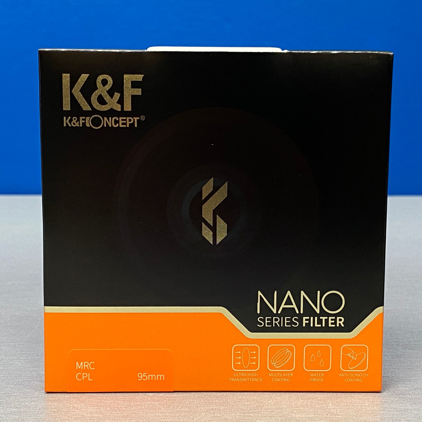 K&F Concept CPL 95mm | Filtro Polarizador Circular | NOVO