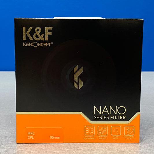 K&F Concept CPL 95mm | Filtro Polarizador Circular | NOVO