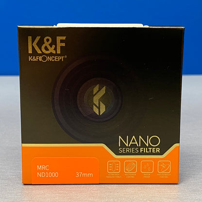K&F Concept ND8-1000 Slim 37mm | Filtro ND Variável | NOVO