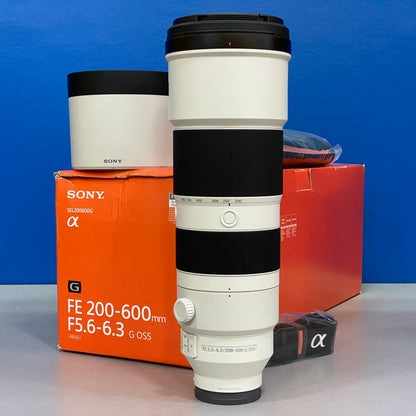 Sony FE 200-600mm f/5.6-6.3 G OSS | NOVA | Reembolso de 100€