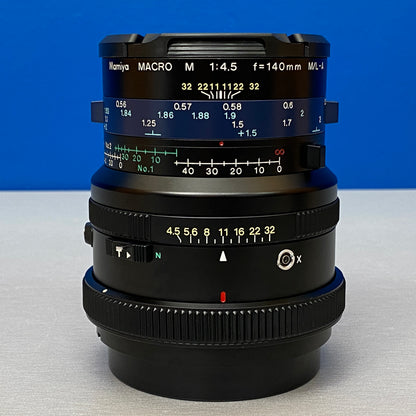 Mamiya Macro M 140mm f/4.5 M/L-A + Tubos de Extensão