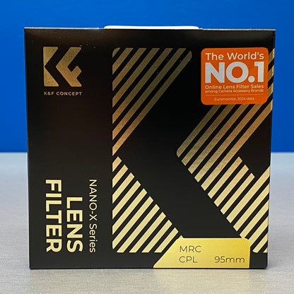 K&F Concept MRC CPL Nano-X Series - 95mm (Filtro Polarizador Circular) - NOVO