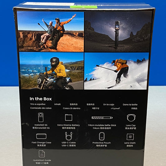 Insta360 X6 | Essentials Bundle | 8K 50fps | NOVA