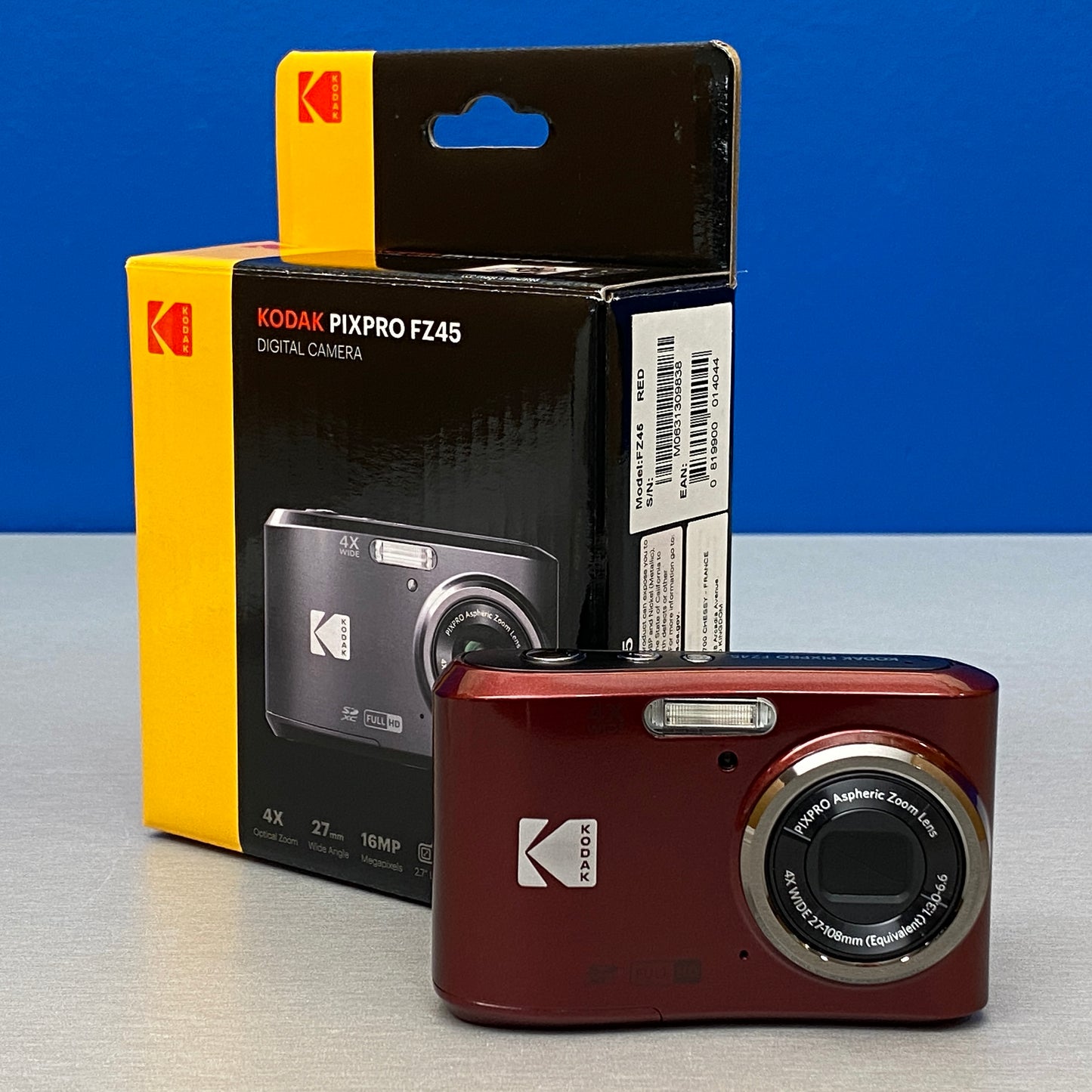 Kodak PixPro FZ45 - 16MP | Red | NOVA