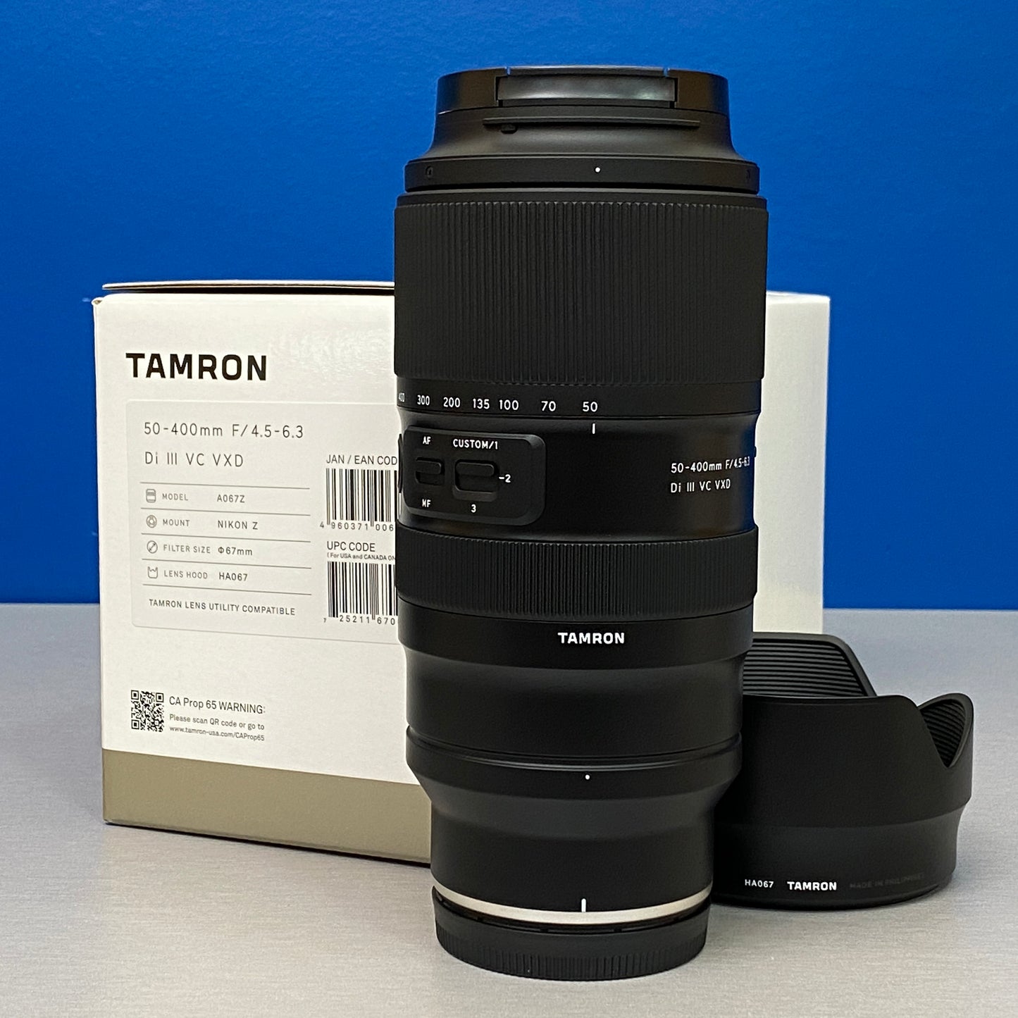 Tamron 50-400mm f/4.5-6.3 Di III VC VXD | NOVA