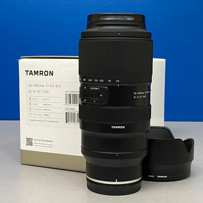 Tamron 50-400mm f/4.5-6.3 Di III VC VXD | NOVA
