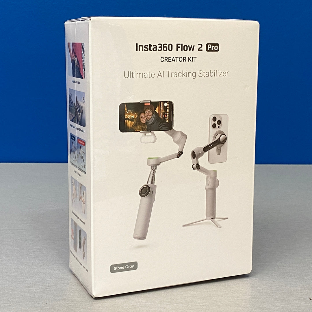 Insta360 Flow 2 Pro Creator Kit 新品未開封 Insta360 Flow 2 Pro Creator Kit (Gray) - NOVO – Alvalade Mobile