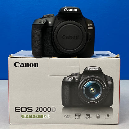 Canon EOS 2000D (Corpo) - 24.1MP