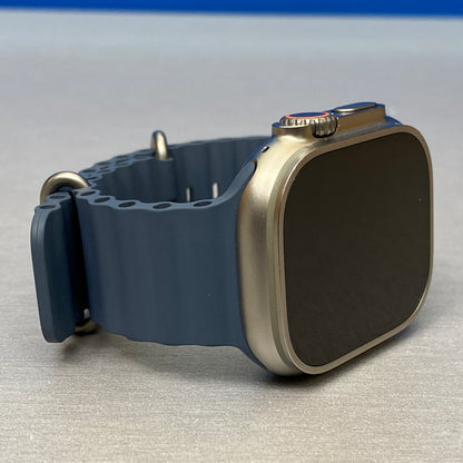 Apple Watch Ultra 3 | Titanium Natural | 49mm | Blue Ocean Band