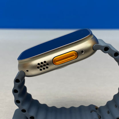 Apple Watch Ultra 3 | Titanium Natural | 49mm | Blue Ocean Band