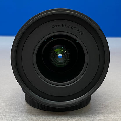 Sigma 12mm f/1.4 DC Contemporary (NOVA)