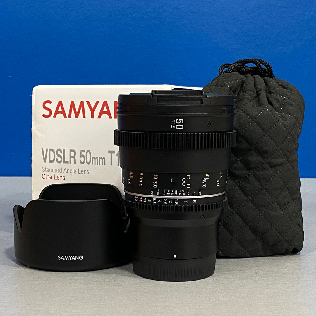 Samyang 50mm T1.5 VDSLR MK2 Cine – Alvalade Mobile