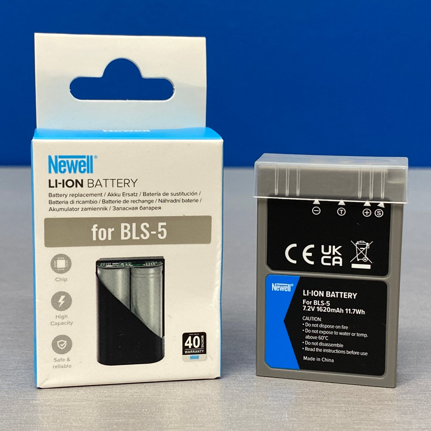 Bateria Newell | Olympus | OM System BLS-5/BLS-50 | NOVA