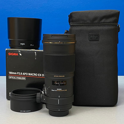 Sigma 180mm f/2.8 APO Macro EX DG OS HSM