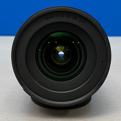 Sigma 16mm f/1.4 DC DN Contemporary | Fujifilm