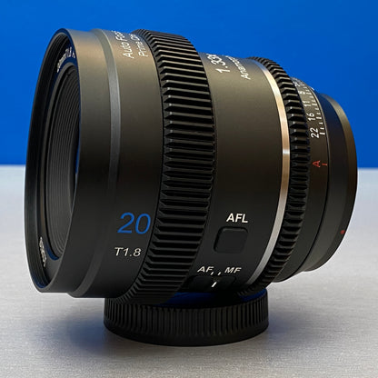 SIRUI 20mm T1.8 1.33x S35 AF Anamorphic | Neutral Flare | Sony E-Mount