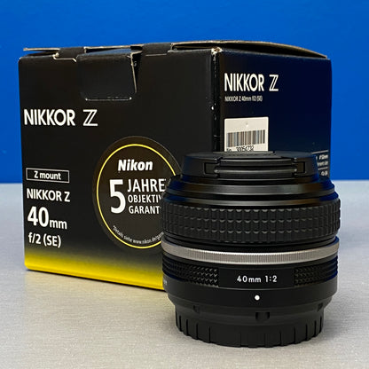 Nikon Nikkor Z 40mm f/2 SE