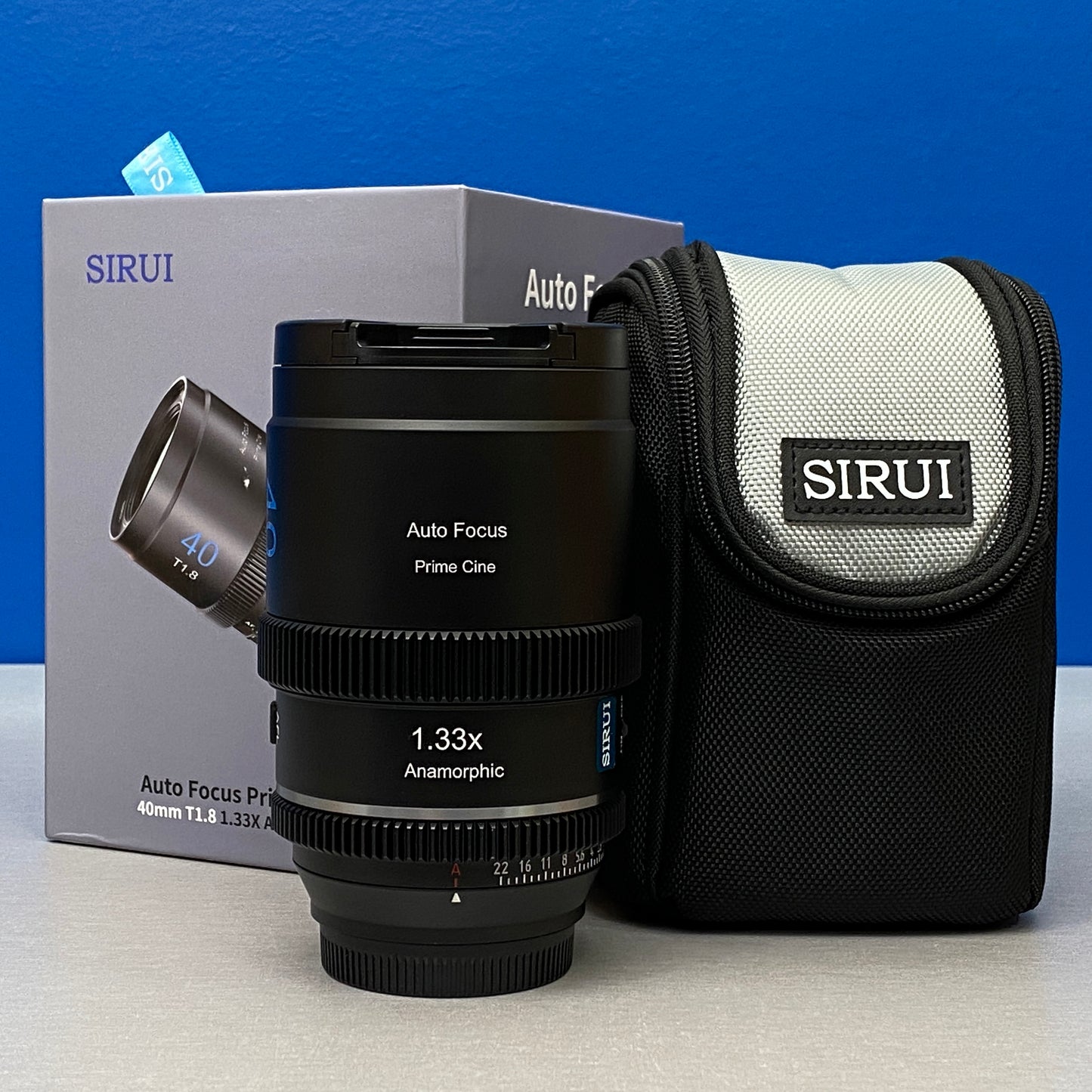 SIRUI 40mm T1.8 1.33x S35 AF Anamorphic | Sony E-Mount