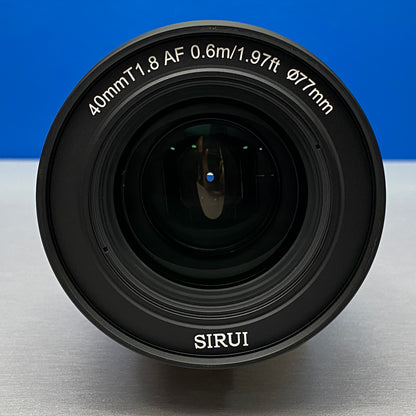 SIRUI 40mm T1.8 1.33x S35 AF Anamorphic | Sony E-Mount