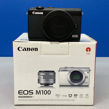 Canon EOS M100 (Corpo) - 24.2MP