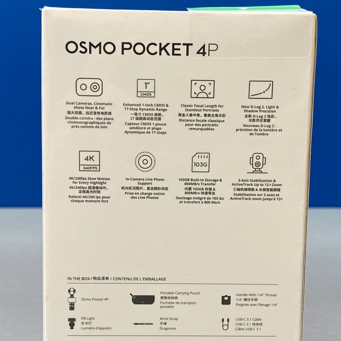 DJI Osmo Pocket 4P | Standard Combo | NOVO