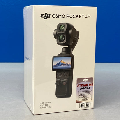 DJI Osmo Pocket 4P | Vlog Combo | NOVO