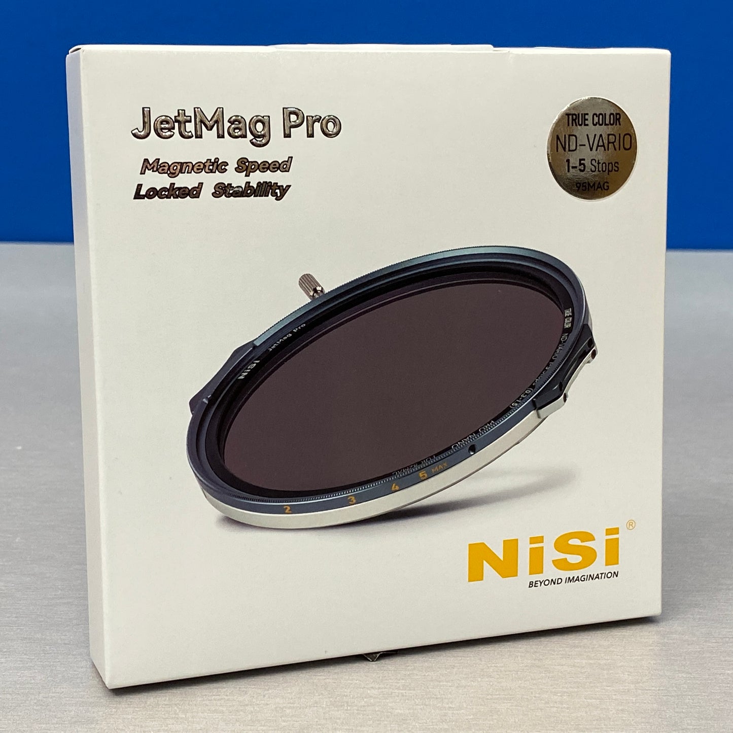 NiSi JetMag Pro True Color ND-Vario 1-5 Stops | 95MAG | 95mm | NOVO