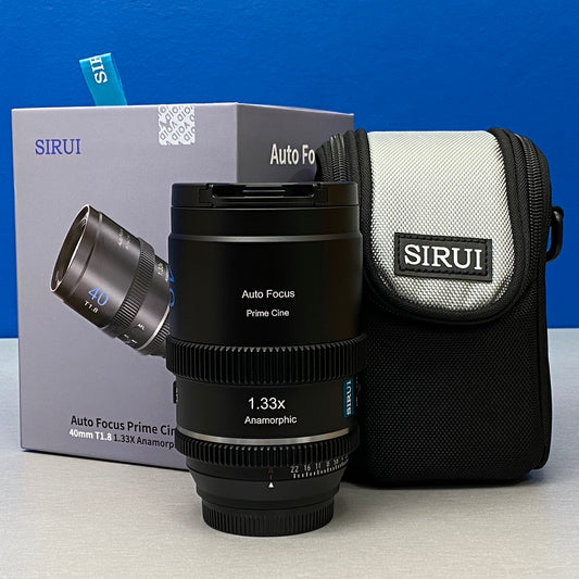 SIRUI 40mm T1.8 1.33x S35 AF Anamorphic