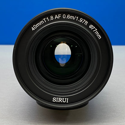 SIRUI 40mm T1.8 1.33x S35 AF Anamorphic