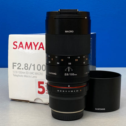 Samyang 100mm f/2.8 ED UMC Macro