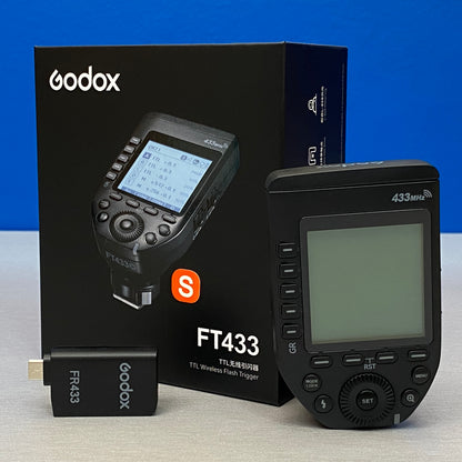 Godox FT433S (Sony) - TTL Wireless Flash Trigger - NOVO