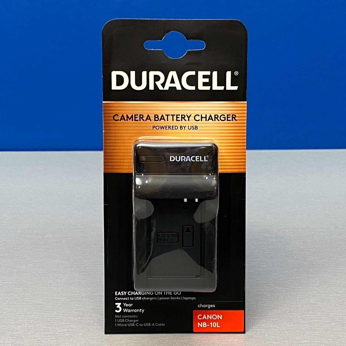 Carregador Duracell - Bateria Canon NB-10L